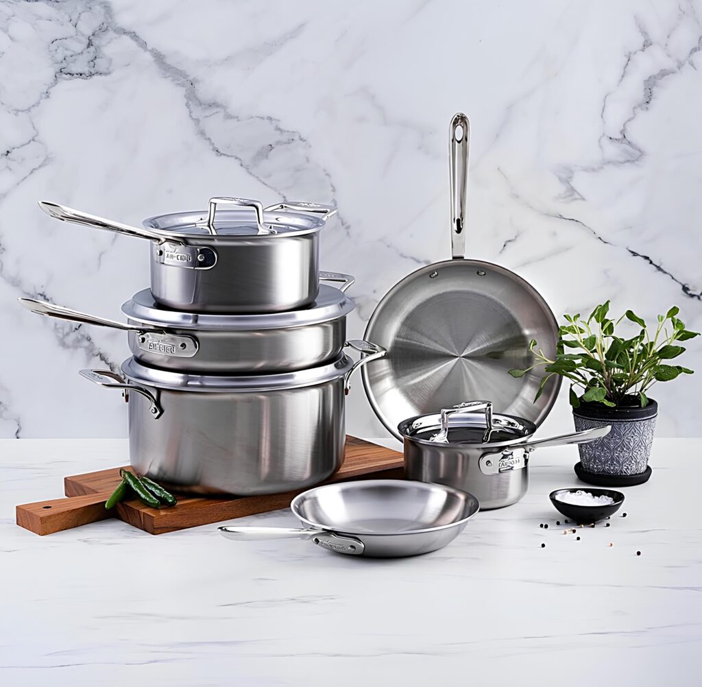 All-Clad D5 5-Ply Brushed Stainless Steel Cookware: Ultimate Guide