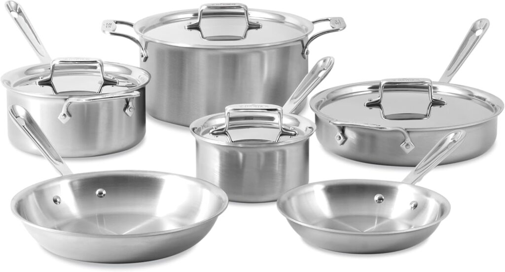 All-Clad D5 5-Ply Brushed Stainless Steel Cookware: Ultimate Guide