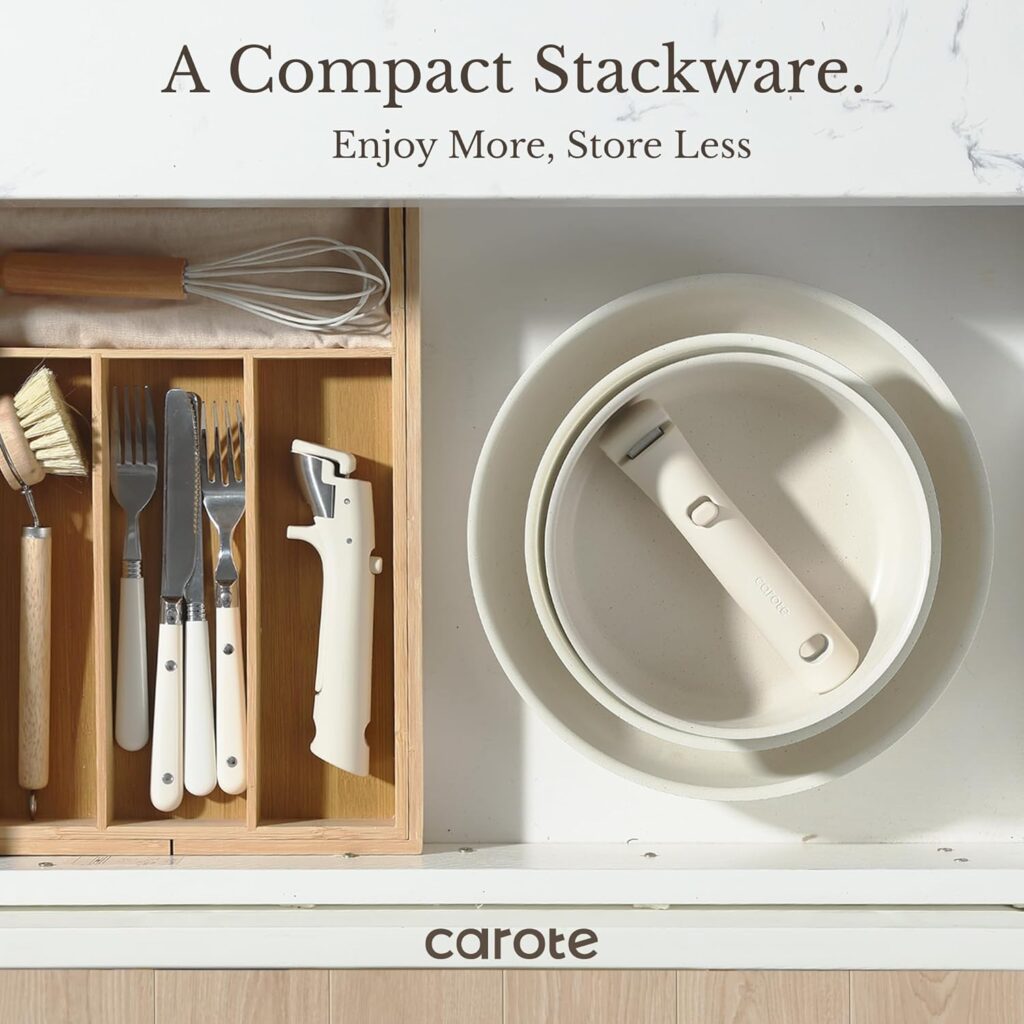 Carote 11 Piece Pots and Pans Set Delight: Upgrade Your Cookware for the Best Meals