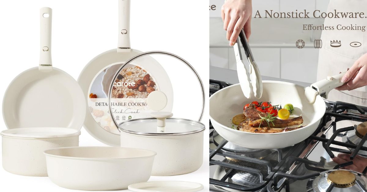 Carote Cookware Sets 25 Pcs