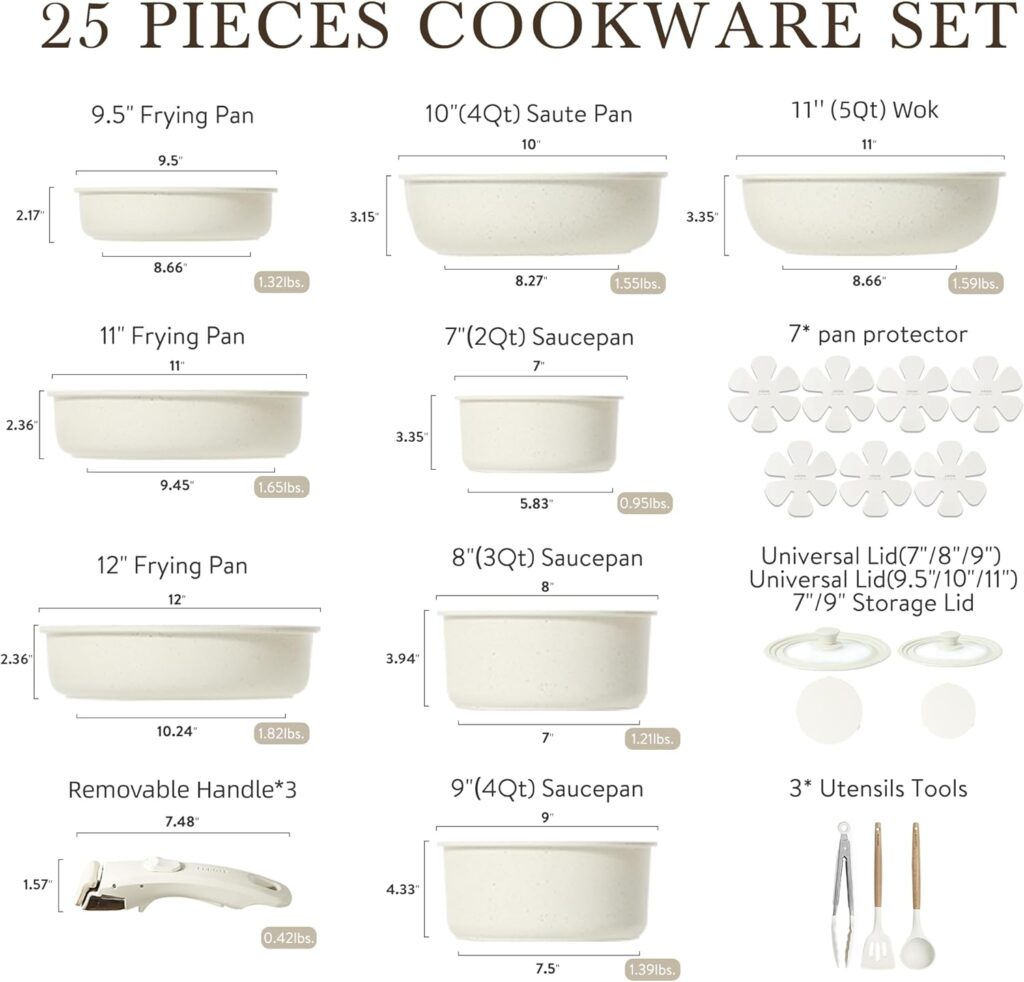 Carote Cookware Sets 25 Pcs Review: Discover the Magic of Cooking