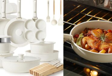 Carote Cookware Sets 33 Pcs