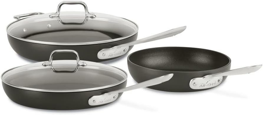 Ha1 Frying Pan 3 Piece Set: Sizzle & Shine in the Kitchen!