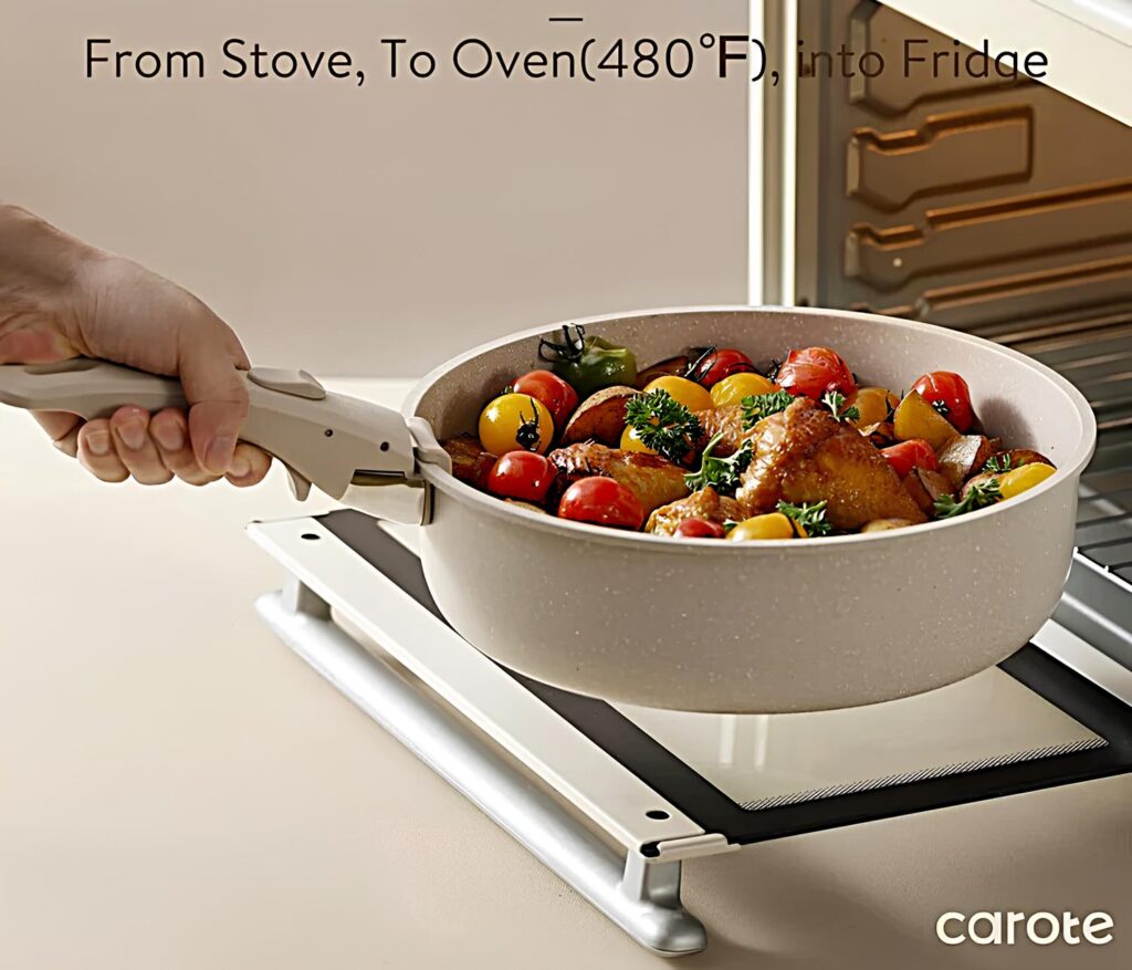 Carote 21Pcs Pots and Pans Set: Unleash Culinary Magic!