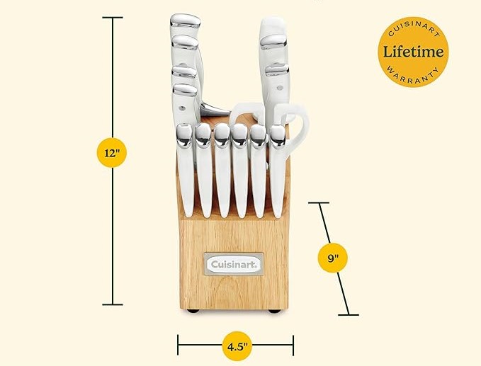 Cuisinart Triple Rivet Knife Set: Slice Like a Pro! Cuisinart Triple Rivet Knife Set: Slice Like a Pro!