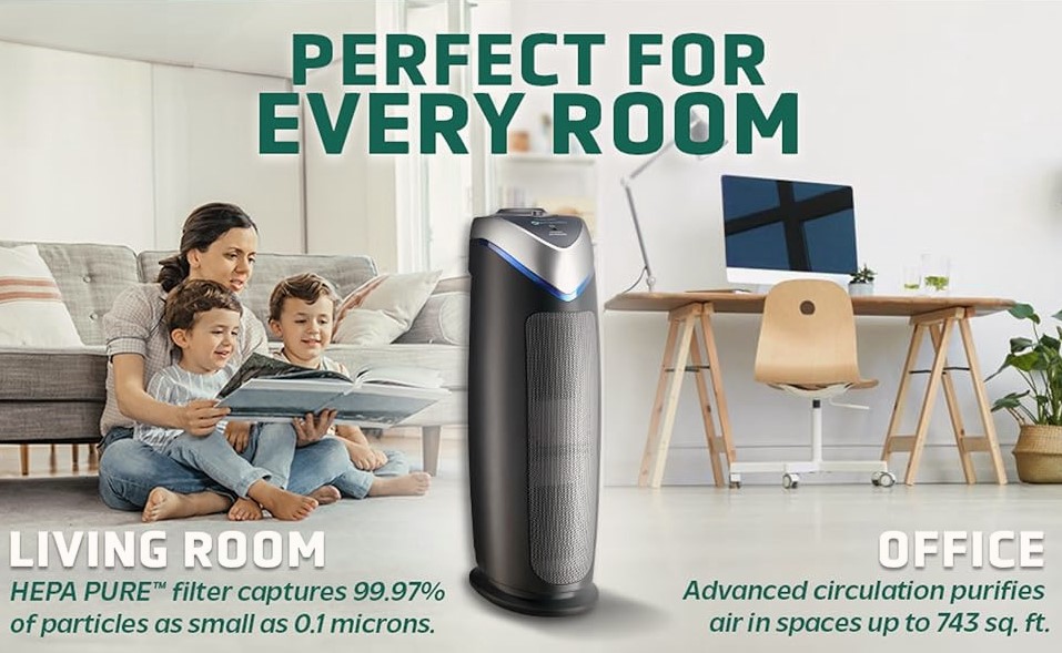 GermGuardian Air Purifier AC4825E: Breathe Easy