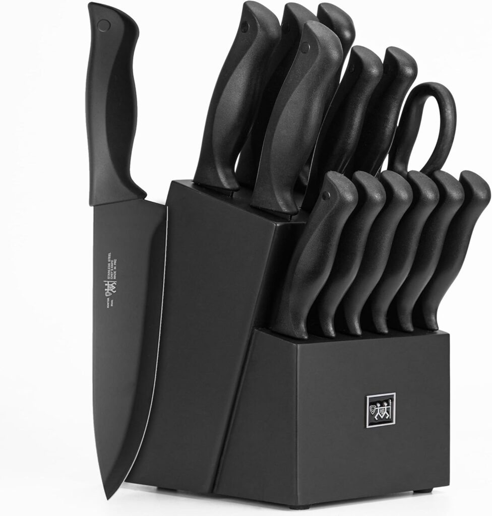 Hunter.Dual 15 pcs kitchen knife set Hunter.Dual 15 pcs kitchen knife set