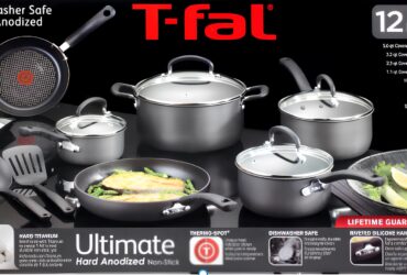 T-Fal Ultimate Hard Anodized Set: Sizzle & Shine!