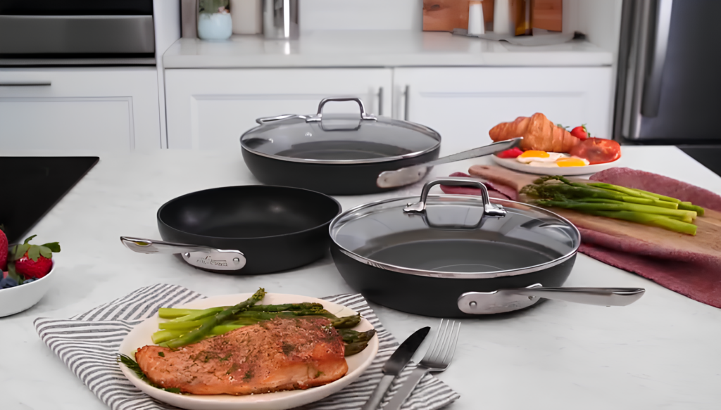Ha1 Frying Pan 3 Piece Set: Sizzle & Shine in the Kitchen!