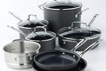 Cuisinart Chef's Classic Nonstick Hard Anodized 11-Piece Cookware Set