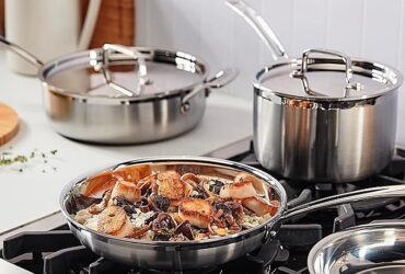 Cuisinart Multiclad Pro 12 Piece Stainless Steel Cookware Set Unleash Culinary Mastery!