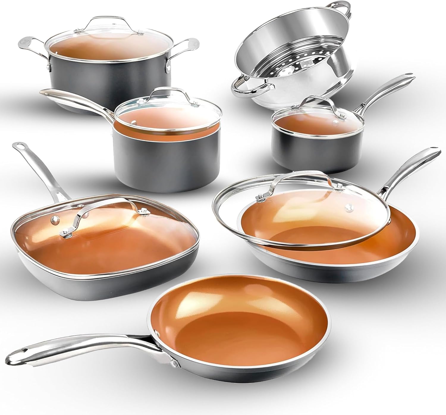 Gotham Steel 12 Pc Cookware Set: Unleash Culinary Magic