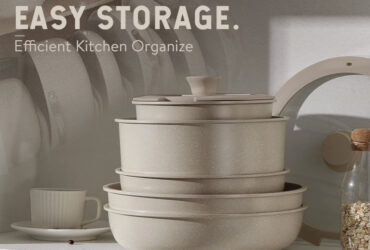 Bazova Ceramic cookware 17-Pieces