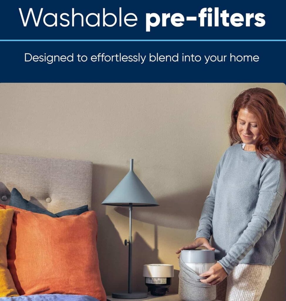 Blue Pure Mini Max with washable pre-filter Blue Pure Mini Max with washable pre-filter