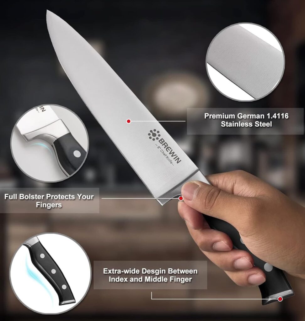Brewin knife set ensures quality Brewin knife set ensures quality