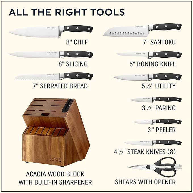 Chicago Cutlery Insignia 18 Piece product range Chicago Cutlery Insignia 18 Piece product range