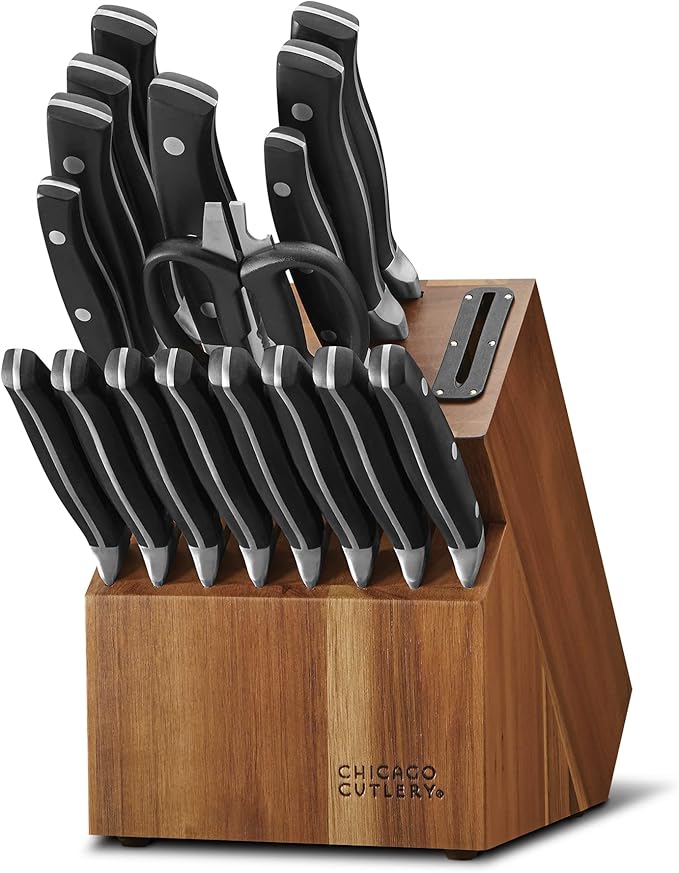 Chicago cutlery insignia 18 Piece knife set Chicago cutlery insignia 18 Piece knife set