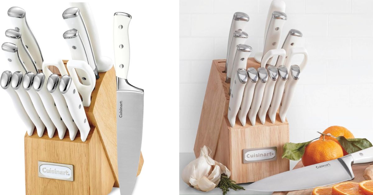 Cuisinart Triple Rivet Knife Set 15