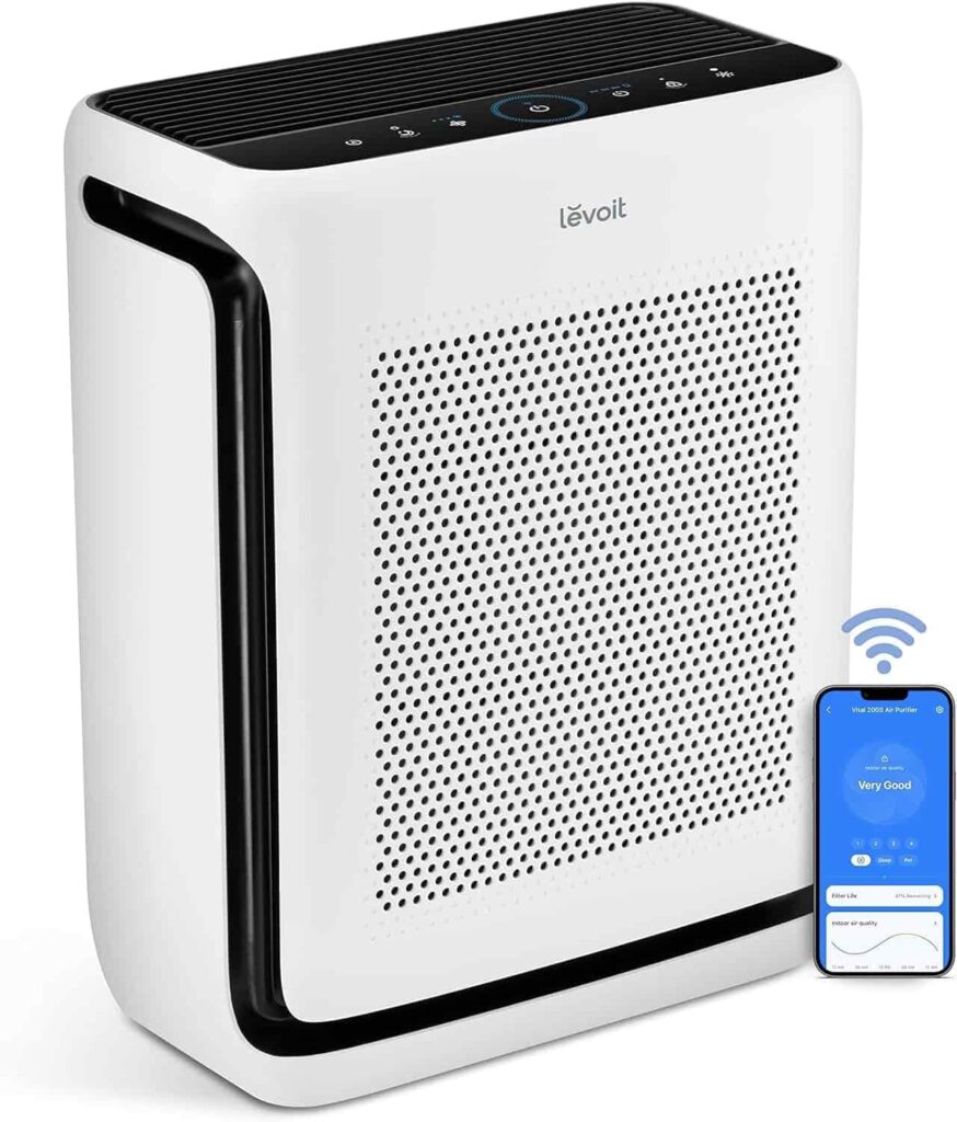 Levoit Air Purifier Vital 200S-P Breathe Pure Bliss Levoit Air Purifier Vital 200S-P Breathe Pure Bliss