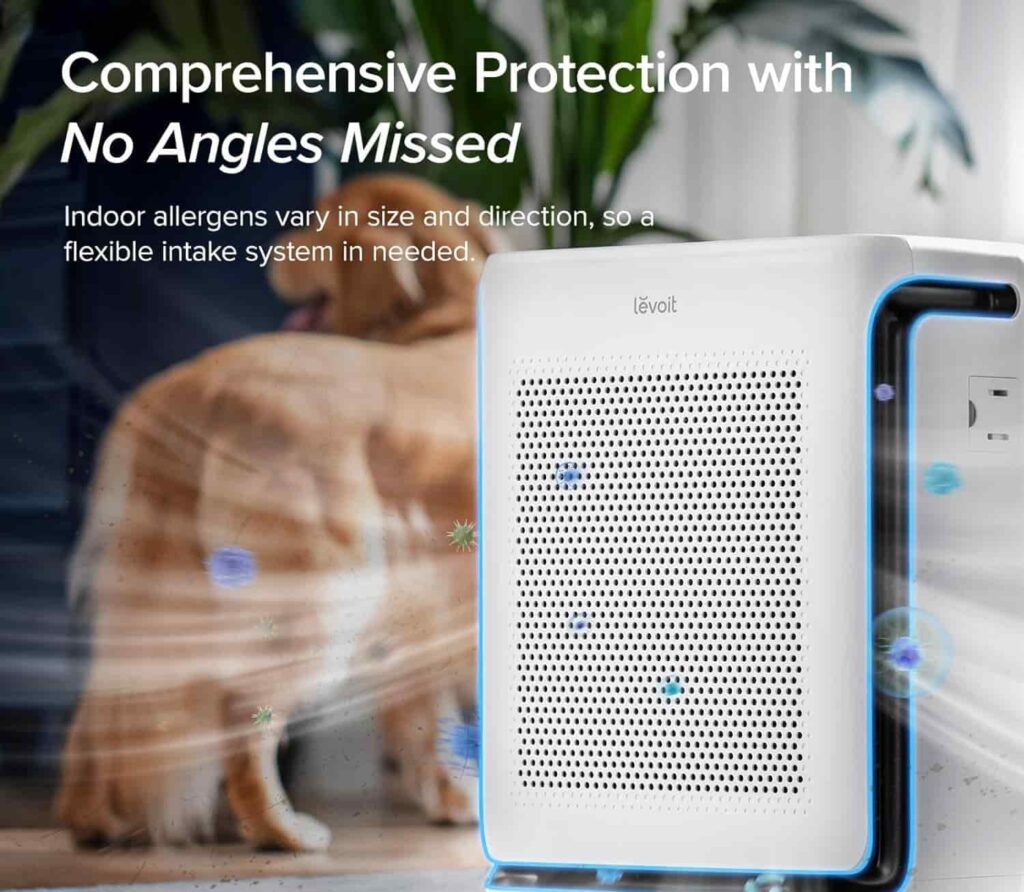 Levoit Air Purifier Vital 200S-P room coverage Levoit Air Purifier Vital 200S-P room coverage