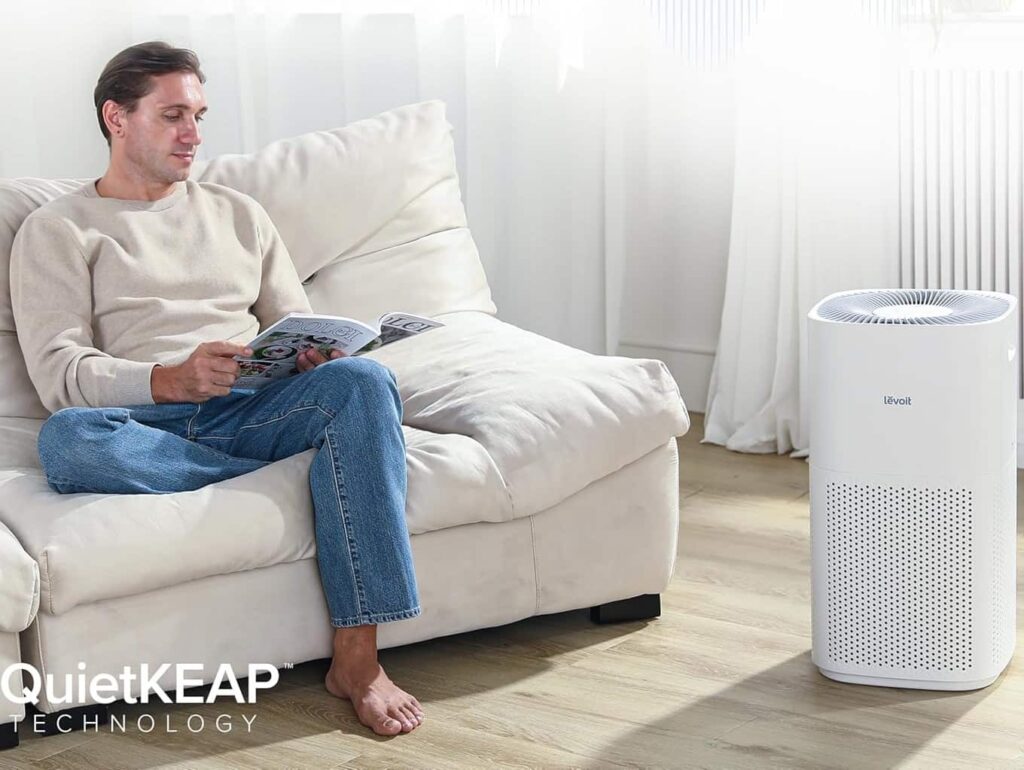 Levoit Core 600S Smart True HEPA Air Purifier quite performer Levoit Core 600S Smart True HEPA Air Purifier quite performer