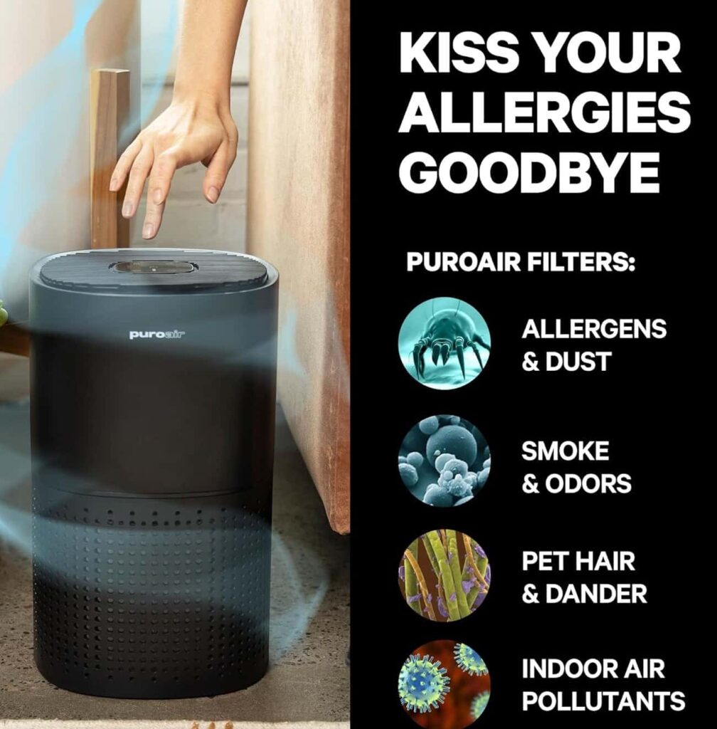 PuroAir 240 Air Purifier Allergy Relief PuroAir 240 Air Purifier Allergy Relief