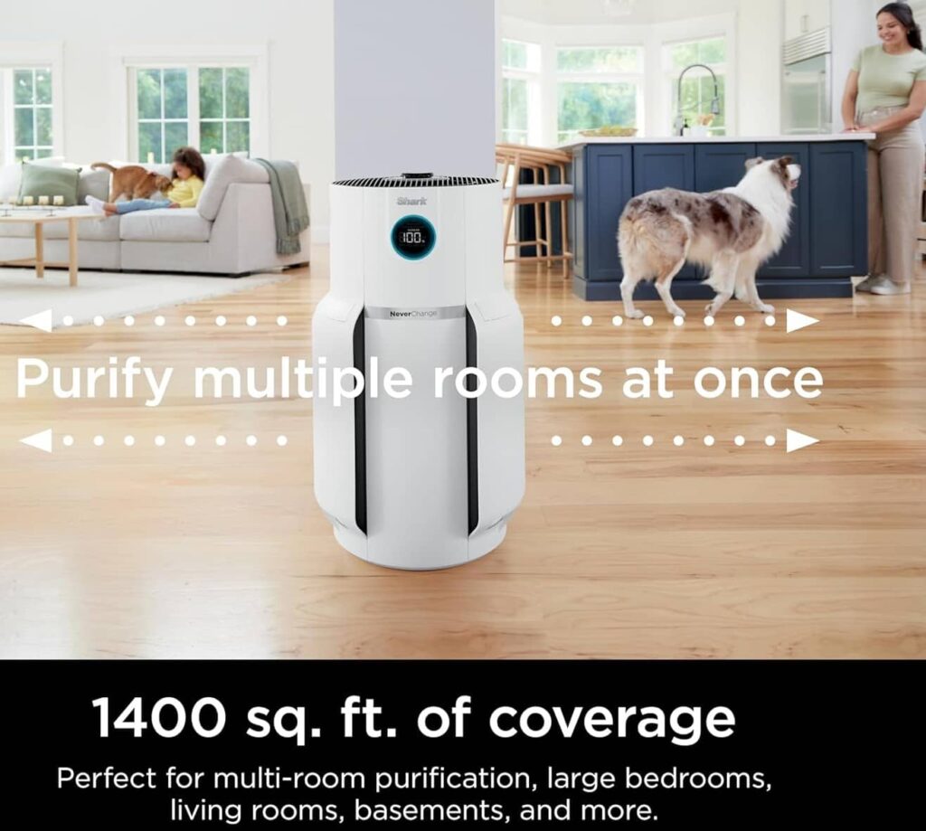 Shark HP302 Air Purifier is ideal for any room space Shark HP302 Air Purifier is ideal for any room space
