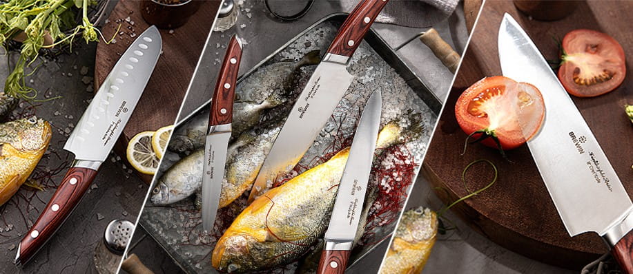 The Brewin Chefilosophi Japanese Chef Knife Set 5 Pcs offers an impressive combination of quality and performance The Brewin Chefilosophi Japanese Chef Knife Set 5 Pcs offers an impressive combination of quality and performance