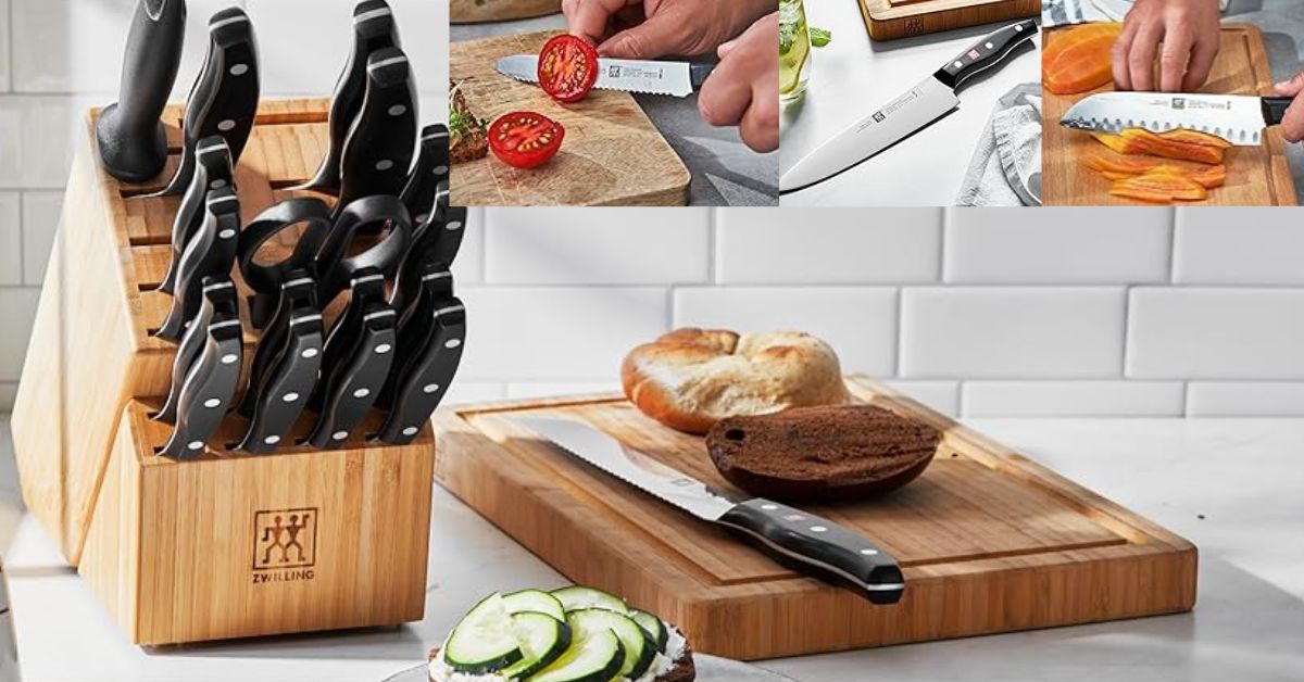 The Zwilling Twin Signature 3-Pc German Knife Set