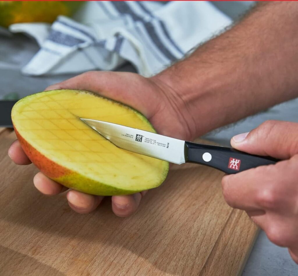 Zwilling Twin Signature 3-Pc German Knife Set cutting performance Zwilling Twin Signature 3-Pc German Knife Set cutting performance