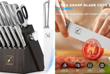 imarku G14 Knife Sets With Block