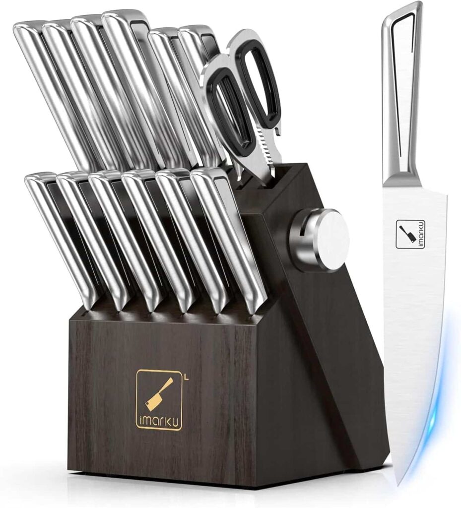 imarku G14 Knife Sets With Block: Slice with Mastery! imarku G14 Knife Sets With Block: Slice with Mastery!