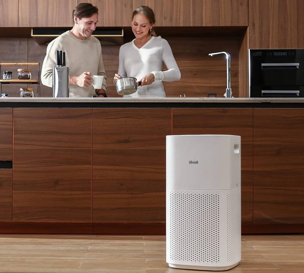 Levoit core 600s smart true HEPA air purifier smoke odor eliminators Levoit core 600s smart true HEPA air purifier smoke odor eliminators