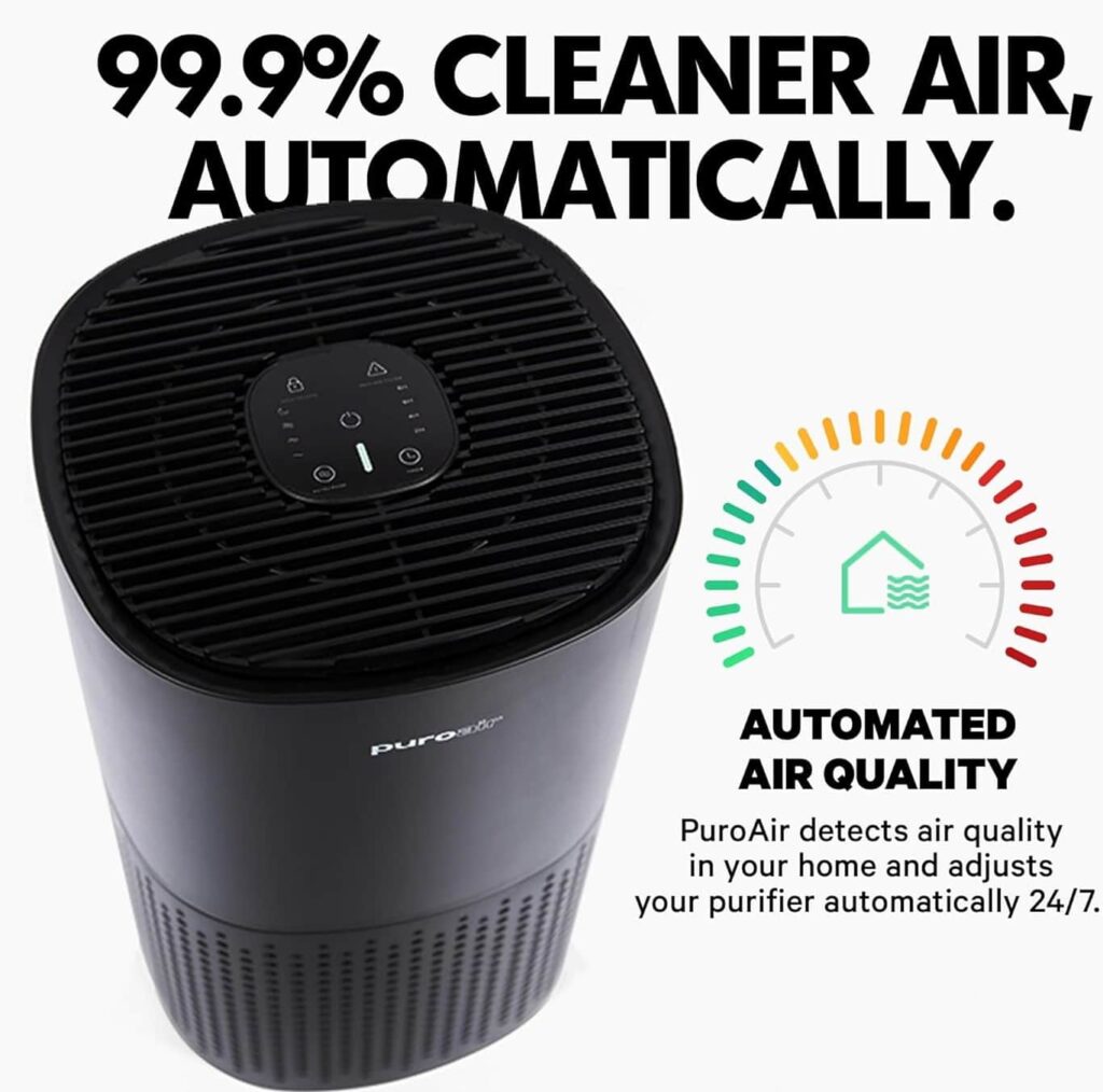 puroaAir HEPA 14 Air Purifier automatic cleaner puroaAir HEPA 14 Air Purifier automatic cleaner